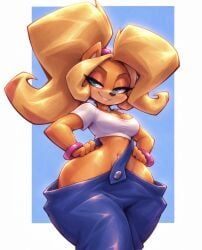 coco_bandicoot, activision, crash_(series), bigdad, 1girls