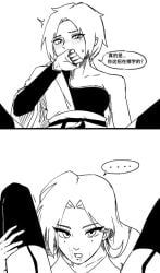eleven_(scissor_seven), thirteen_(scissor_seven), scissor_seven, 2girls, blush