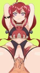 berrycrepe, berrycrepe_(vtuber), nanque, 1boy1girl, armpit_crease