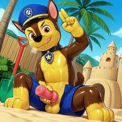 chase_(paw_patrol), nickelodeon, paw_patrol, luxeraora10, 1boy