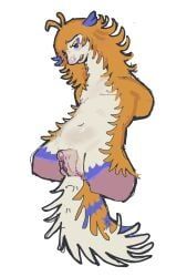 rumhamster, amputee, andromorph, anthro, belly