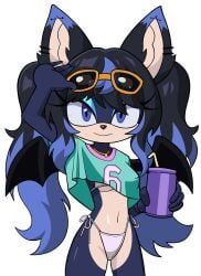 mobian_(species), grand_theft_auto_vi, sonic_the_hedgehog_(series), blue_eyes, blue_hair