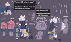 arcanis_(hahaluckyme), dense_ink, ahoge, ambiguous_gender, anthro