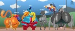 doey_the_doughman, doey_the_doughman_(poppy_playtime), harley_sawyer, prototype_(poppy_playtime), the_doctor_(poppy_playtime)