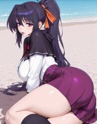 akeno_himejima, himejima_akeno, high_school_dxd, cocoatoon, 1girl