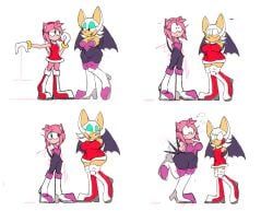 amy_rose, amy_rose_(cosplay), amy_rouge, amy_the_bat, rouge_rose