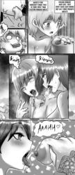 lamik-d, 3girls, big_breasts, breast_grab, breast_squeeze