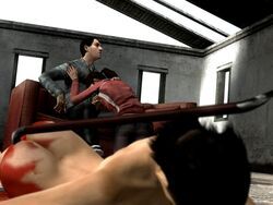 alyx_vance, citizen_(half-life_2), male_09_(half-life_2), zoey_(left_4_dead), garry's_mod