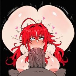 rias_gremory, high_school_dxd, hnakano88929, cheating, dark-skinned_male