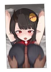 st-a1_(daebom), war_thunder, daebom, 1girls, armpits
