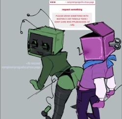 boxten_(dandy's_world), vee_(dandy's_world), blushcrunch_studio, dandy's_world, dandys_world
