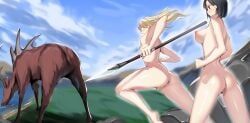 irene_(ricky_barnes), maya_(ricky_barnes), original, ayakumo, 2girls