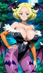 bianca_(pokemon), morrigan_aensland, morrigan_aensland_(cosplay), capcom, darkstalkers