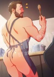 chris_evans, asd4486, actor, apron, bara