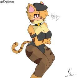 kitty_(piggy), piggy_(game), krylonex, 1girl, arm_band
