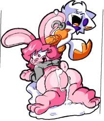 lolbit_(fnaf), lolbit_(frickbears), sonny_boop, five_nights_at_freddy's, five_nights_at_frickbears