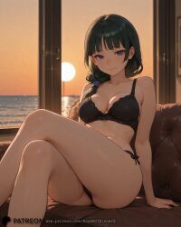 maomao_(kusuriya_no_hitorigoto), kusuriya_no_hitorigoto, houseofsinners, 1girl, arm_support