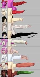 bayonetta_(character), birdo, embla_(fire_emblem), fantina_(pokemon), freyja_(fire_emblem)