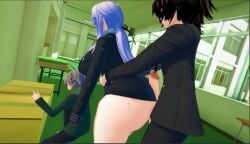 kirigiri_kyouko, naegi_makoto, takumi_hijirihara, danganronpa, danganronpa:_trigger_happy_havoc