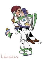 buzz_lightyear, jessie_(toy_story), disney, pixar, toy_story