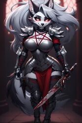 loona, loona_(helluva_boss), helluva_boss, 1girls, anthro