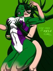 hela, she-hulk, marvel, marvel_comics, mcu
