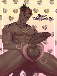 kiawe_(pokemon), pokemon_sm, valentines_day, khanosera, bara