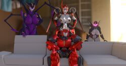 airachnid, cliffjumper, flamewar, shatter_(transformers), transformers