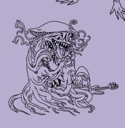 robert_(look_outside), the_laughing_mold, look_outside, mechacockzilla, elemental_creature