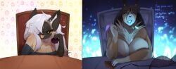 alfea_(argosornstein), argosornstein, angry, anthro, big_breasts