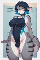 1futa, anthro, anthro_futa, big_penis, black_hair