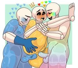 dream_sans, ink_sans, sans_(underswap), sans_(undertale), dreamtale
