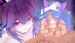 cottontail_(vtuber), rosie_(vtuber), indie_virtual_youtuber, deluxe_rosie, 1boy