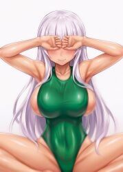 original, 1girl, aesthetic_body, ass_visible, bangs