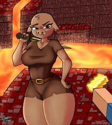 minecraft_mob, piglin, minecraft, mojang, the_shadowbhor