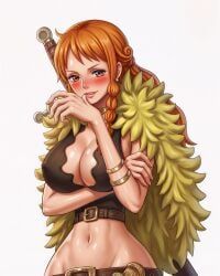 nami_(one_piece), one_piece, lollololli, 1girl, 1girls
