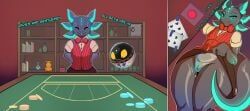 dealer, helper_drone_(vader-san), amphibian, anthro, aquatic
