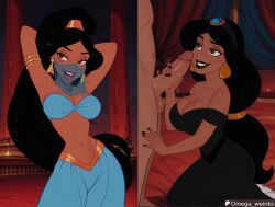 evil_queen_jasmine, jasmine_(aladdin), princess_jasmine, slave_princess_jasmine, aladdin_(1992_disney_film)