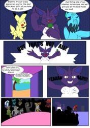 banette, bellossom, braixen, caramel_carnivale, ezra_(otterjunk)