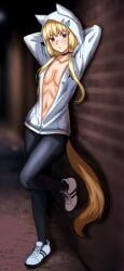 kon_(kemono_jihen), kemono_jihen, kanori11, 1female, 1girl