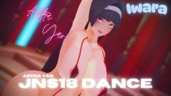 astra_yao, iwara.tv, zenless_zone_zero, 1girl, bikini