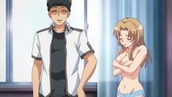 reiko_(mesu_nochi_torare), tetsu_(mesu_nochi_torare), mesu_nochi_torare, mary_jane_(company), 1boy