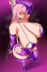 tsukishiro_yanagi, zenless_zone_zero, arind_yudha, 1girls, areola_slip