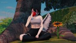 sugarmmd, 2girls, anthro, anthro_female, apple
