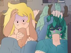 finn_the_human, fionna_campbell, fionna_the_human_girl, hunter_(fionna_and_cake), hunter_wizard