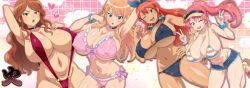 jade_greene, mikado_anna, nelly_raimon, raimon_natsumi, regina_mulgrave