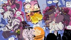 ambrose_the_kobold, fel_(my_life_with_fel), felicia_(darkstalkers), mary_(my_life_with_fel), capcom