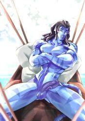jake_sully, na'vi, avatar, avatar:_the_way_of_water, naked_male
