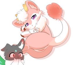 fabulous_beasts, mythology, ambiguous_gender, anus, black_body