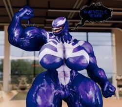 she-venom, marvel, 5_fingers, abs, alien